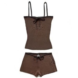 Brown Camisole Top